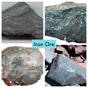 Mineral Iron Ore 62% to 65% Fe